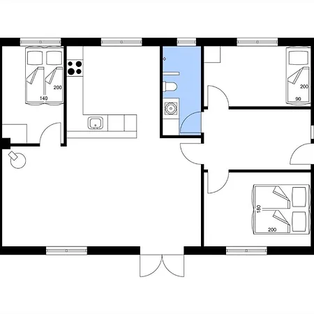 Holiday home Lk1923-lokken-hundelevvej-87